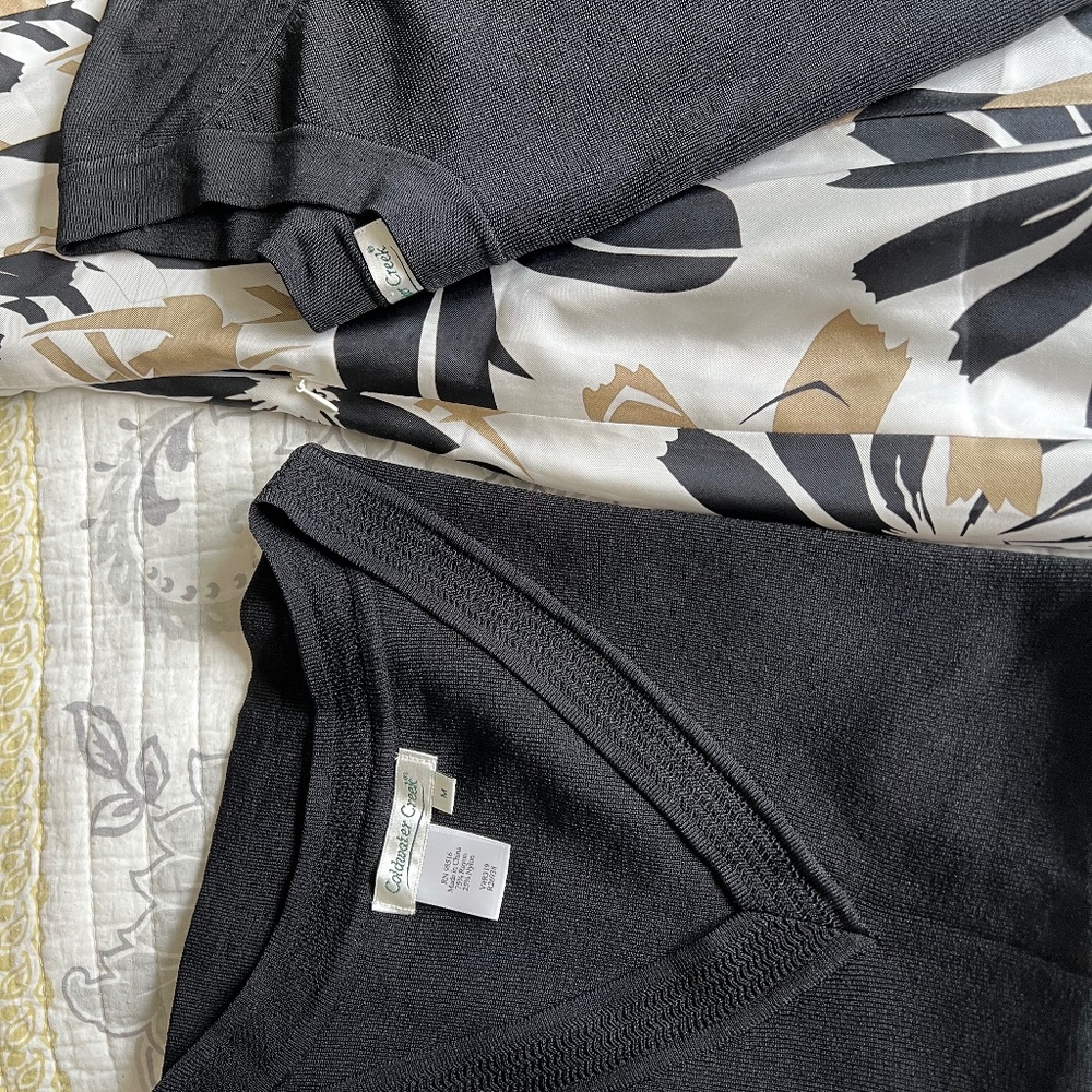 Coordinating Skirt, sweater top and tank